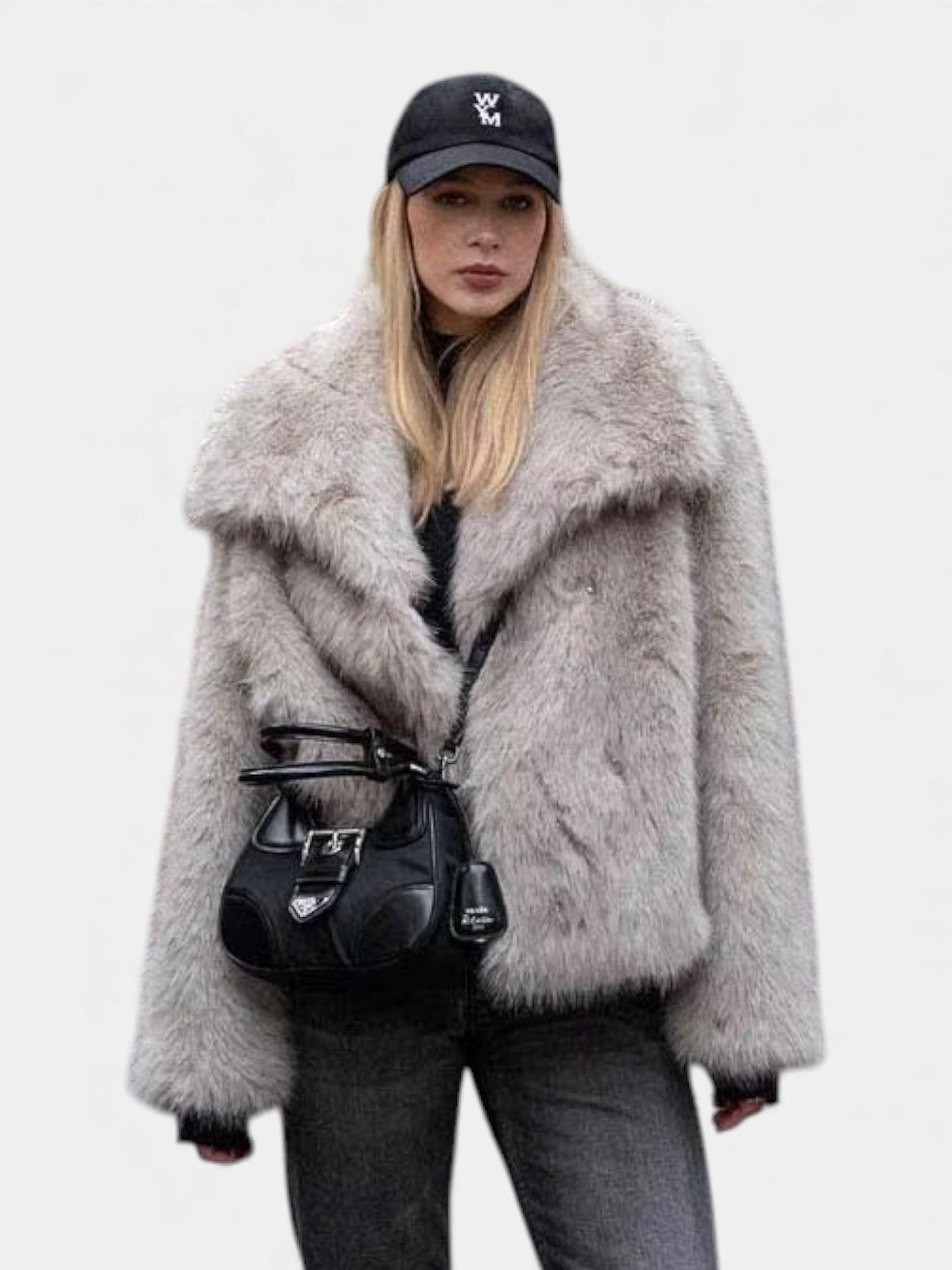 Venna Luxe Faux Fur Wintercoat