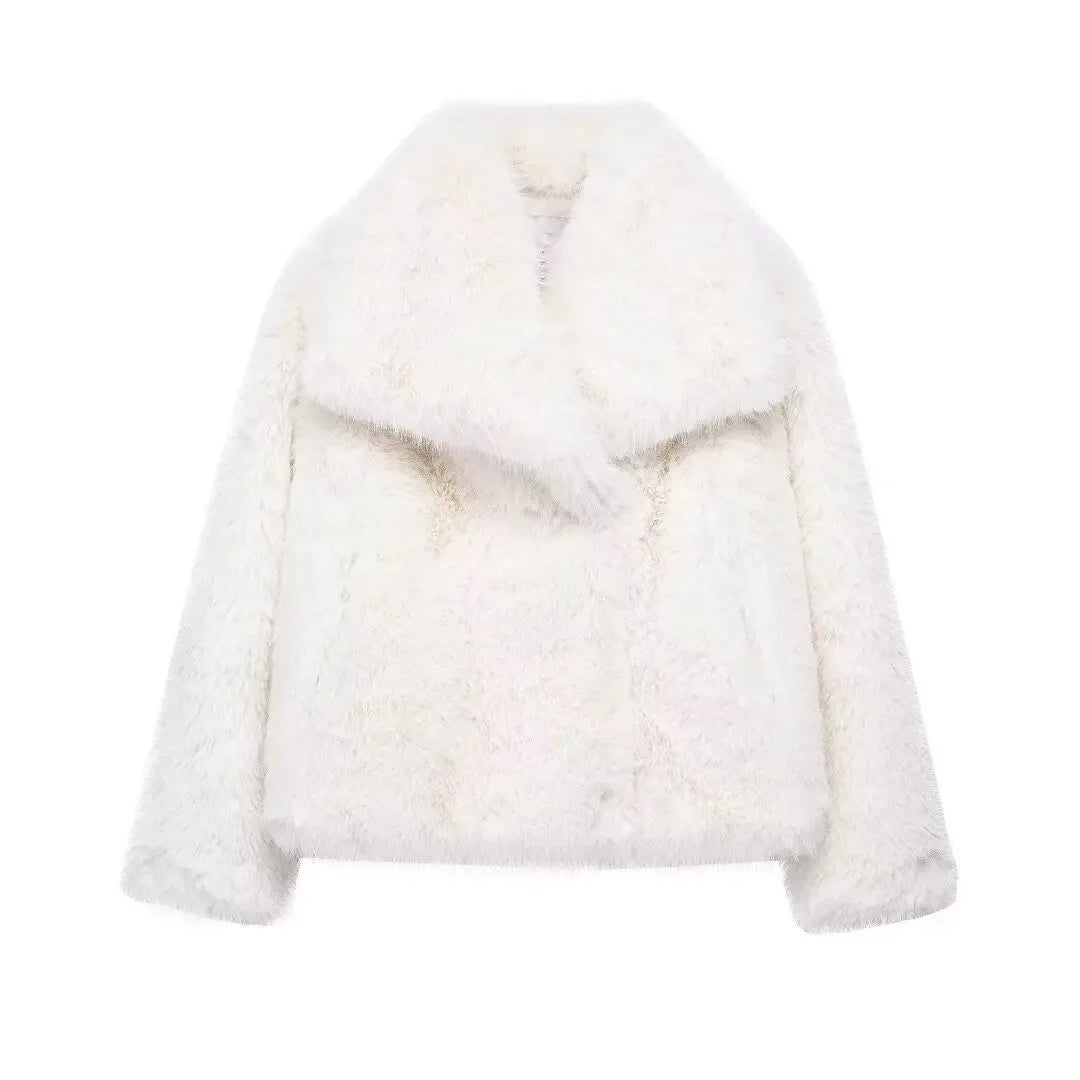 Venna Luxe Faux Fur Wintercoat