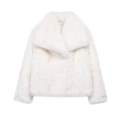 Venna Luxe Faux Fur Wintercoat